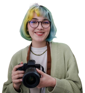 Chica fotografa