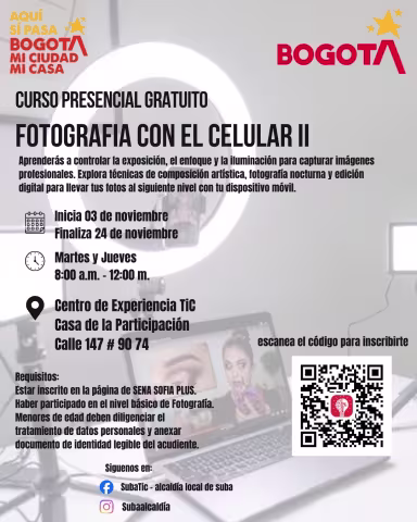 Curso Fotografía con el Celular II