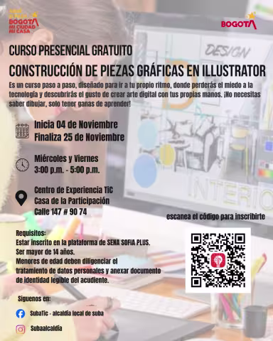 Curso construccion de piezas graficas con illustrator