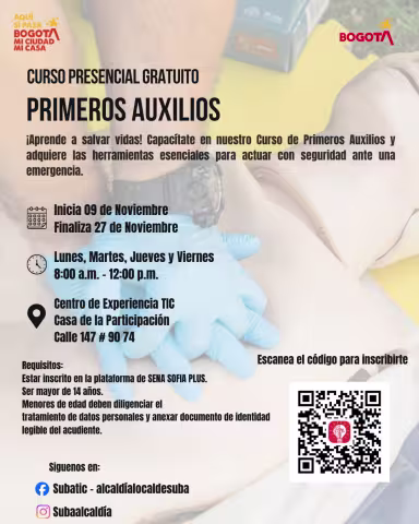 Curso de primeros auxilios